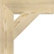 Ekena Millwork Traditional Block Rough Sawn Bracket, Douglas Fir, 4"W x 16"D x 16"H BKT04X16X16TRA05RDF - alternate 2